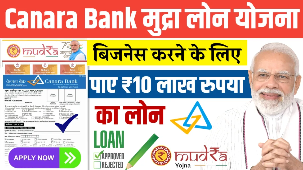 Canara Bank Mudra Loan 2024